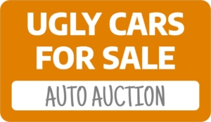 ugly cars for sale auto auction sign